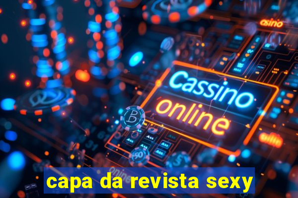 capa da revista sexy